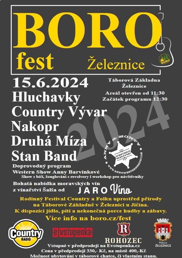 Plakát BOROfest 2024