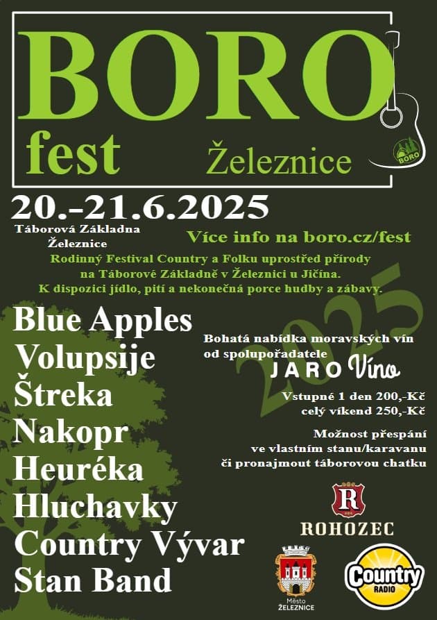 Plakát BOROfest 2025