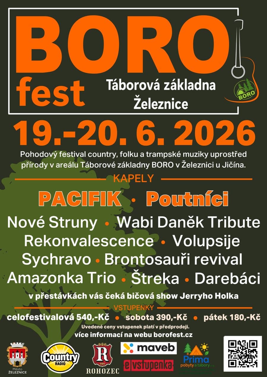 Plakát BOROfest 2026